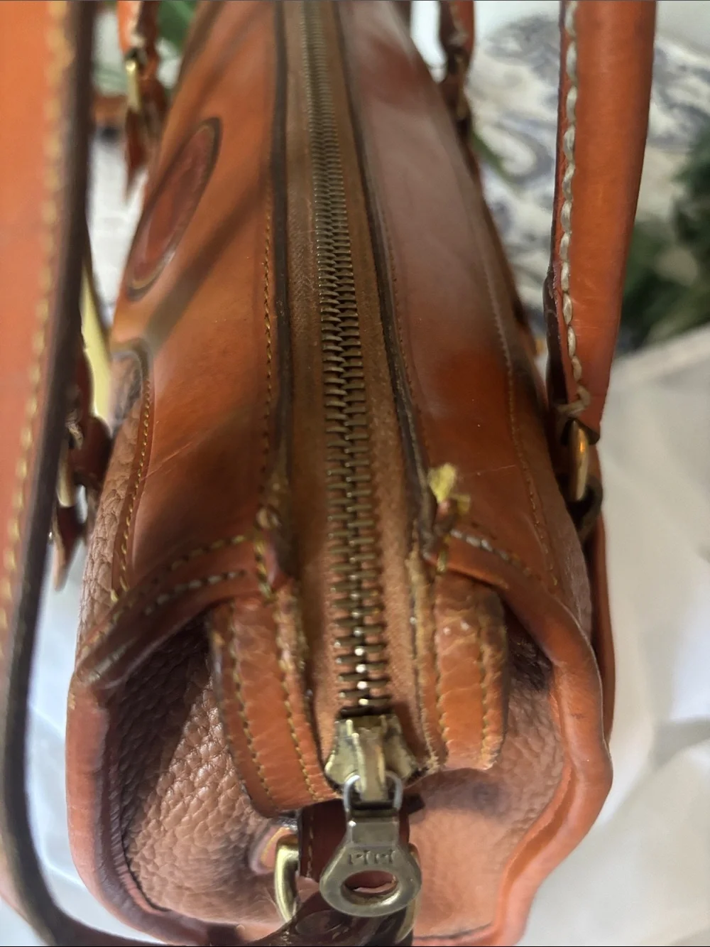 Vintage Dooney & Bourke All Weather Leather (AWL) Satchel